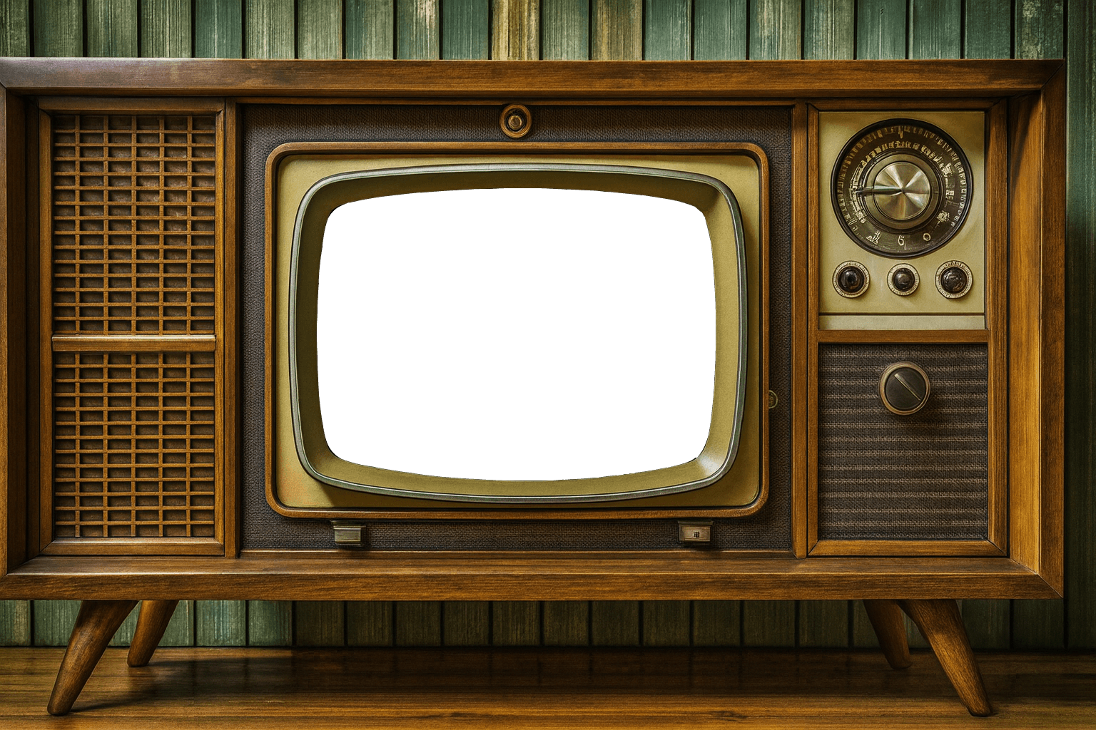 1950s television set