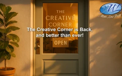 We’ve Been Building Something: The Creative Corner Is Back